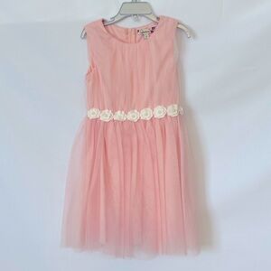 Girls Pink Formal Dress -Size 6